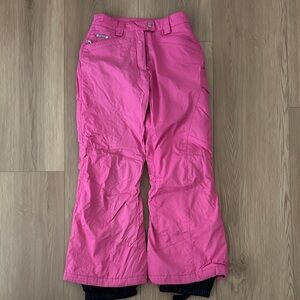 Spyder Kids Bright Pink Snow Pants